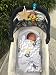 The Gorgeous 1 Baby swaddle blanket 0-4 months (Elephant, Grey)