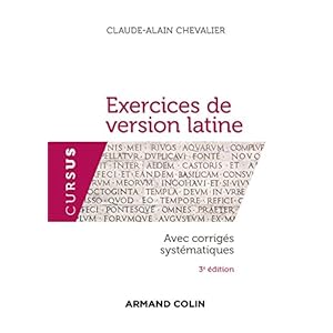 Exercices de version latine - 3e éd.: Avec corrigés systématiques Livre en Ligne Exercices de version latine - 3e éd.: Avec corrigés systématiques Livre en Ligne - Telecharger Ebook