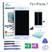 Produktbild ER-ESTAVEL Bildschirm Compatible für iPhone 7 Weiß LCD Display Ersatz mit Werkzeuge(4.7'')