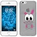 Produktbild PhoneNatic Case für Apple iPhone 6s / 6 Silikon-Hülle Cutiemals M4 Case iPhone 6s / 6 Tasche + 2 Schutzfolien