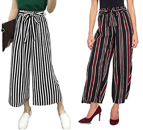 lined palazzo pants