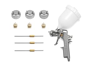 POWER AERO NOVIA Ugello Comreed Air Ray con 3 ugelli, 1,5 mm, 2,0 mm, 2,5 mm, 600 ml