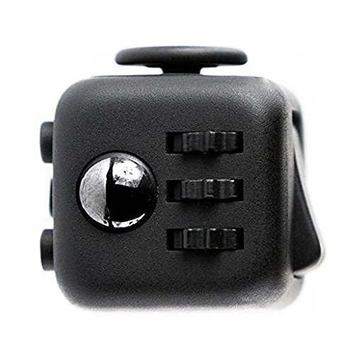 UGOU Fidget Cube 6 Sides Dice Ansiedad Stress Relief Almacenamiento stuffer Alivia el estrés para niños y adultos Regalo de...