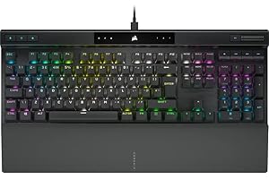 Corsair K70 RGB PRO Tastiera da Gioco Cablata Meccanica - Interruttori CHERRY MX RGB Red - Keycaps PBT a Doppio Scatto - Compatibile con iCUE - QWERTY IT - PC, Mac, Xbox - Nero