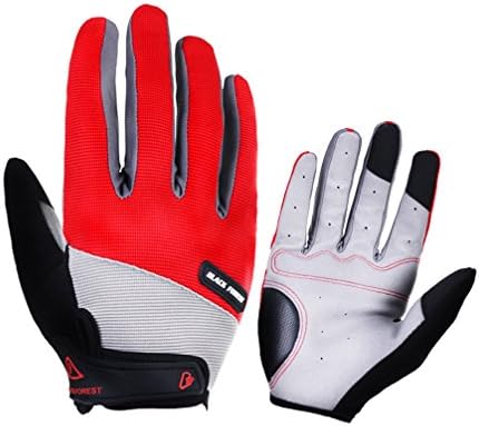 Mens Womens Cycling Gloves Mountain Bike Gloves Full Finger Warm Nylon Mittens for Outdoor Cycling Snowboard Hiking Mountain Climbing Gloves