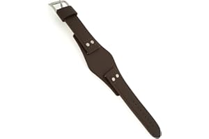 Fossil Uhrband Wechselarmband LB-CH2891 Original Ersatzband CH 2891 Uhrenarmband Leder 22 mm Braun