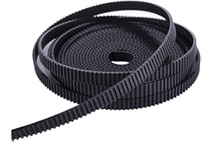BZ 3D GT2 - Cinghia dentata 6 mm di larghezza, Cinghie di distribuzione per stampanti 3D, GT2-6 mm, 10 metri.(10 m di gomma normale)