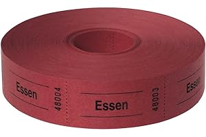 Wolf & Appenzeller 601104 Gutscheinrolle Essen rot