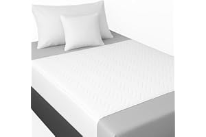 BELLTOP Empapadores Cama Adultos Lavables. Empapadores Bebe Reutilizables con alas. Empapador Cama Lavable Super Absorbente 3,15 litros/m². Protector Cama 4 Capas (90 X 85 cm)