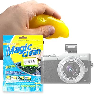 Duragadget Produit réutilisable antibactérien de Nettoyage pour Panasonic Lumix DC-GH5, DC-GX850, DMC-FZ80/HZ82, Lumix G DC-GX800/GX850 appareils Photo