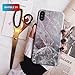 Produktbild Shiduoli iPhone X Fall, glänzendes weißes Marmor-Design, klare Matte TPU Soft Rubber Silikon Cover Phone Case für Apple iPhone X iPhone 7 Plus & iPhone 8 Plus [5,5 Zoll]