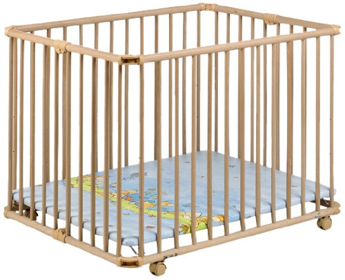 Geuther Lucy Playpen (Natural/ Ducks)