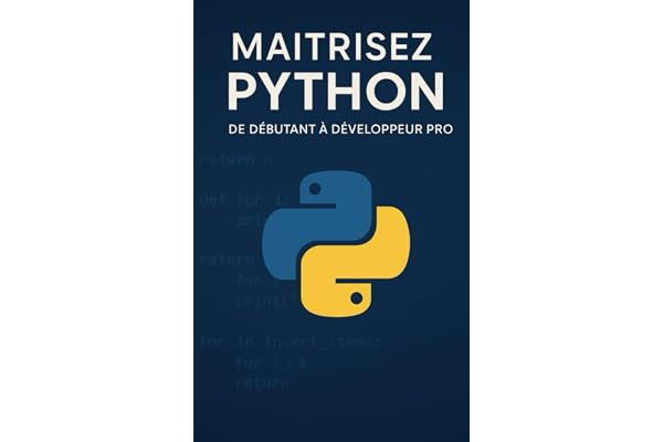 Maîtrisez Python: De Débutant à Développeur Pro