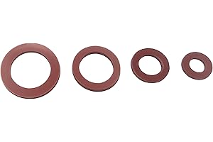 DEVELORY 4 sztuki uszczelek silikonowych czerwonych 3/4" DN19 - rozmiary: 2", 1 1/2", 1 1/4", 1", 3/4", 1/2", 3/8", 1/4" - ilość: 1 do 100 sztuk - wybór: 3/4 cala (24,0 x 17,0 x 2,0 x 2,0 cm mm) uszczelka gumowa