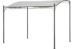 Happy Garden Pérgola Mural 3 × 2,5m Nice Beige