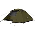 Forceatt Tent, 2-4 Man Tent for Camping, Easy Setup Lightweight Two Doors PU3000mm Waterproof Dome Tent, Windproof Instant Outdoor Tent Suitable for Traveling, Beach, Camping, Hiking, Mountaineering