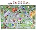 Produktbild Smartweb 120 x 80cm Spielteppich inkl. 9 TLG. Zubehör Kinderteppich Straßenteppich Kinderzimmer
