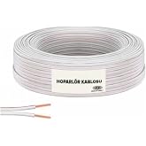 Sapp 100 Metre 2 X 0,75 Kordon Kablo - Beyaz Kırmızı,