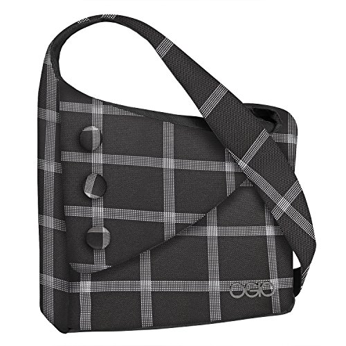 Ogio Women's Windowpane Brooklyn Purse Tablet Pouch, Black