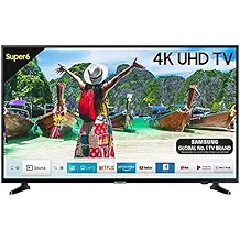 Samsung 108 cm (43 Inches) Super 6 Series 4K UHD LED Smart TV UA43NU6100 (Black) (2019 model)