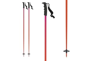 Atomic REDSTER Poles - Red/Black, 135