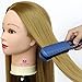 Neverland Beauty 26" Long Smooth 100% Synthetic Brown Hair Hairdressing Equipment Styling Head Doll Mannequin Training Head Tools Braiding Cutting Student Practice Model with Clamp #27 UK Stock
