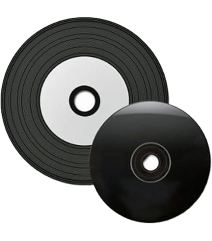 CD-R Ritek 52x – Surface Blanche Imprimable Inkjet, Aspect Vinyle – Boîte De 50 Disques – Usage Professionnel