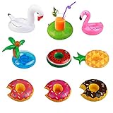 Gadget multipropósito: Puede usarse para colocar tazas, latas de bebidas y tazas de plástico, complemento perfecto para su carnaval, jardín, playa o fiesta temática. Es fácil de usar, solo usa las fuerzas de los bebés, muy interesante.