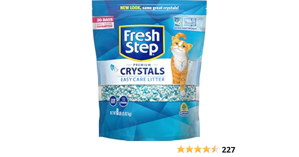 fresh step crystals
