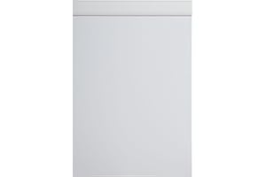 MAUL porte bloc A3 MAULpro | Porte bloc en plastique au format DIN A4 vertical | Clipboard à suspendre | Pince moderne pour le rangement de papier | Pour le bureau, la cuisine et l'atelier | Blanc