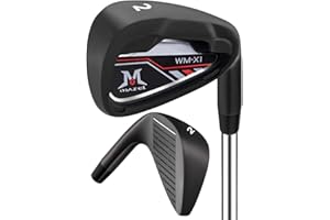 MAZEL Golf Iron for Men 1,2,3,4,5,6,7,8,9, P, S, Right Hand Single Golf Club Iron CNC Milled Face, Precise Direction Control