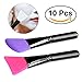 Frcolor 10pcs Face Mask Brush Silicone Facial Hairless Brush Facial Mask Mud Body Lotion Butter Applicator Tools RS.3389.00