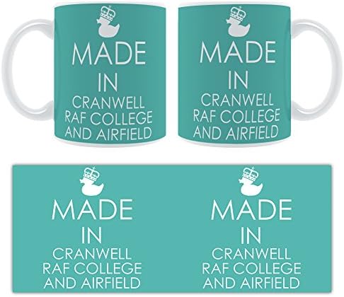 Made In Cranwell RAF College and Airfield - Stylised Chunky Ceramic Mug