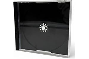 EXTREMEGRIPPRO PS1 Compatible Jewel Cases Replacement PAL Size UK Made Game Protection Disc Storage Retro Gaming Collection Organiser (1 Pack)