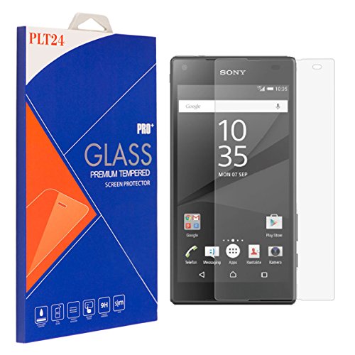 PLT24 Panzerglas Schutzglas 9H Hartglas Glasfolie Displayschutzglas Schutzfolie Display Folie für Sony Xperia Z5 Compact - 3