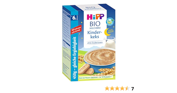 Hipp Bonze Kinderkirts Du 6eme Mois 450g 450g Amazon Fr Epicerie