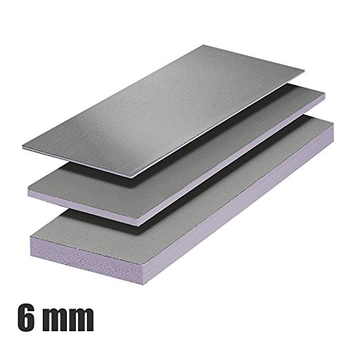 Preisvergleich Produktbild Fliesenplatte 600 x 1300 mm Ausgleichsplatte Fliesenbauplatte Bauplatte 6 mm