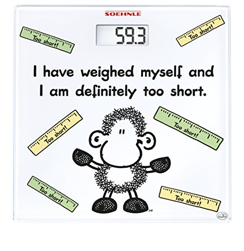 Soehnle 63836 Digitale Personenwaage Sheepworld Too Short