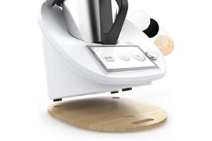 Siegvoll Planche Coulissante pour Thermomix TM6 TM5, Planche à Glisser pour Thermomix en Bois, Stable et Facile à Déplacer, Accessoire pour Thermomix