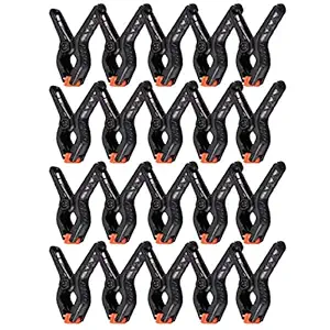 Boltove 20 PCS Photography Backdrop Support Spring Clamp 4.3