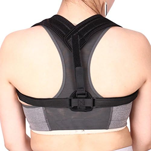 Back Posture Corrector Adjustable Clavicle Brace Comfortable Improve Posture Support Strap, Sholulder Alignment, Upper Back Pain Relief for Men and Women