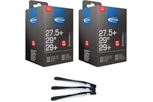 2X Tubo Schwalbe SV 19F 40 mm para 29" (54/75-622) Freeride con Cinta Reflectante MSZweirad