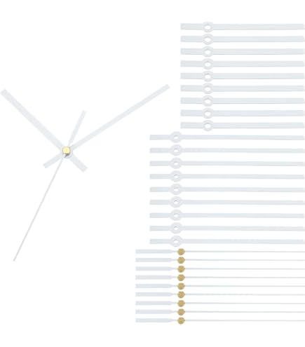 PATIKIL Kit De Remplacement Des Aiguilles D'Horloge, 10