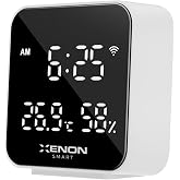 Xenon Smart Dijital Termometre (Monit&ouml;rl&uuml;) & Akıllı Kumanda IR | WiFi Saatli Klima TV Kontrol&uuml; X7511