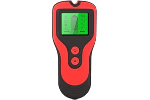 LAOSEP Stud Finder Wood Metal Detector - 5 in 1 Electronic Stud Sensor Wall Scaner Beam Joist Finders Wall Detector Edge Center Finding with Battery LCD Display for Wood Live AC Wire Metal Studs Detection