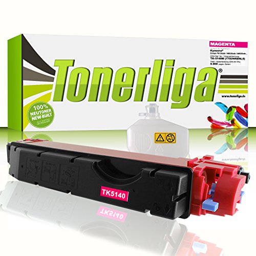 Neu Toner Set ersetzt Kyocera TK-5140 für Ecosys P6130cdn / M6530cdn / M6030cdn, 100% Neuware - 6
