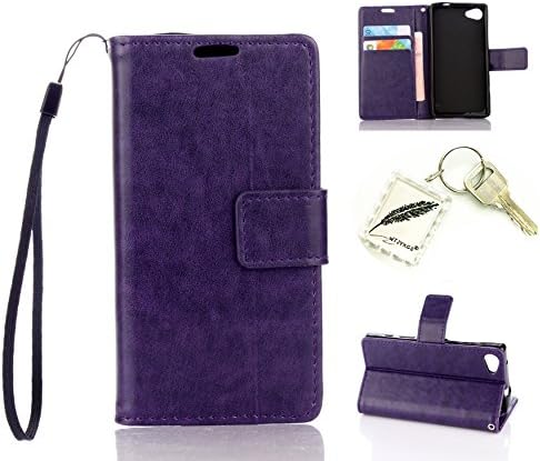 Protective Soft Case Slim Bumper Case PU Case for Sony Xperia Mini Compact Z5/Z5 Flexible Cover Cap – Photo Frame Keychain # AQ SOFT LIGHTWEIGHT LIGHT ANTI-SHOCK Cover Case 4