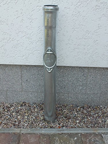 Standrohr verzinkt 1m DN100 mit Reinigungsöffnung - SR 2601