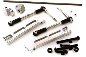 Integy RC Model Precision Rear Sway Bar Anti-Roll Bar Set Designed for Traxxas X-Maxx 4X4