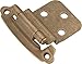 Produktbild Hickory Hardware P243-WOA Surface Self-Closing 3/8-Inch Offset Hinge, Windover Antique by Hickory Hardware